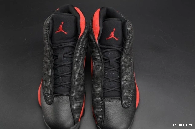 Cheap red 13 RetroBred Jordan  mens 414571-004 black Air 0531